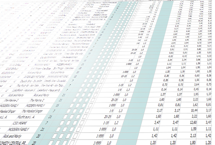 TV-CONTROL data export AdVision Publisher-Tool