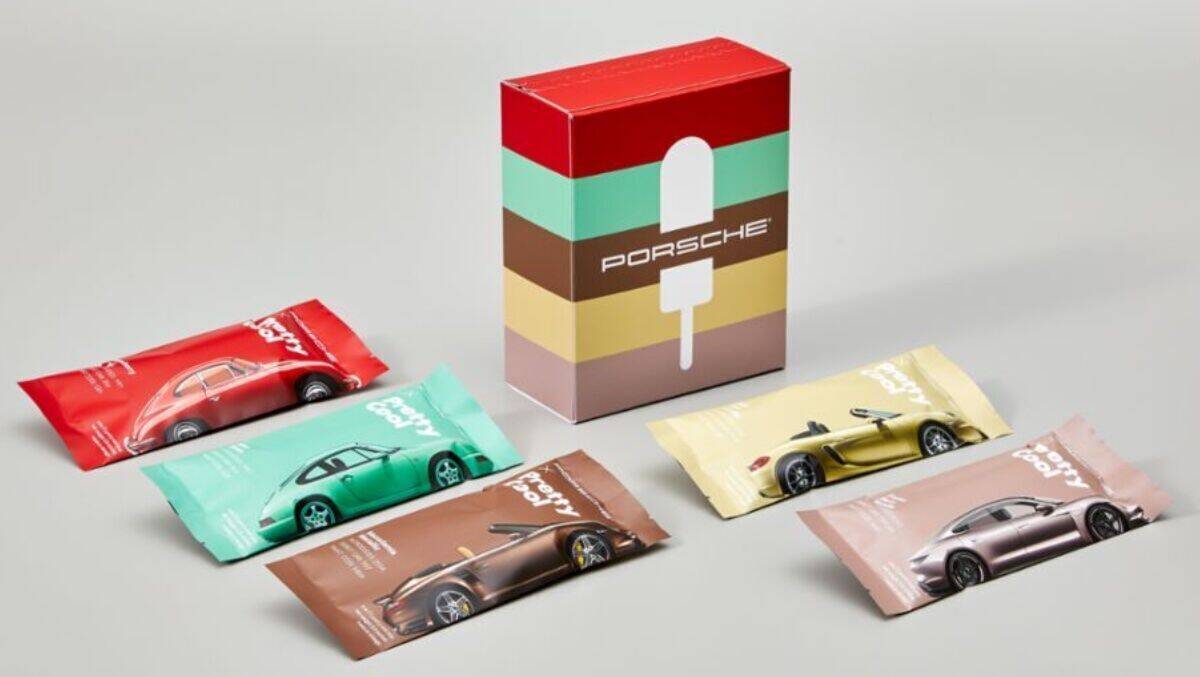 Porsche Marketing Pretty Cool Eis